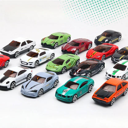 5 piezas de juguetes de simulación para niños Hot Wheels, minicoches de aleación de varios estilos, coches deportivos pequeños de bolsillo para niños