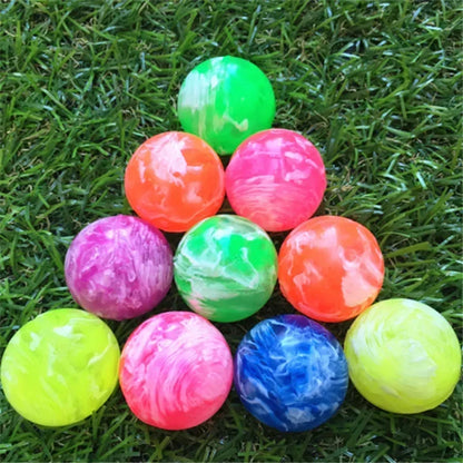 20 piezas/lote de minipelotas de goma de 25 mm, juguetes divertidos, pelotas de juguete de alto rebote, regalo para niños, recuerdo de fiesta, decoración, juegos deportivos