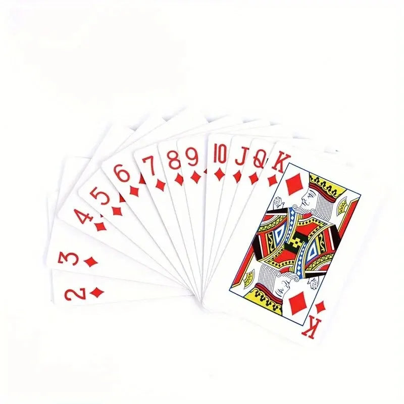 Cartes à jouer, index standard de taille de poker, cartes pour blackjack, euchre, carte canasta