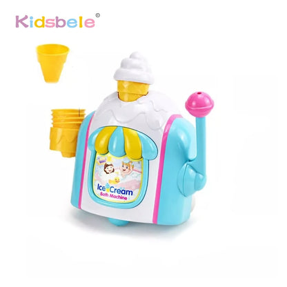 Machine à bulles pour enfants, bricolage, délicat, riche, mousse, fabricant de bulles pour le bain, cadeau pour enfants, jouet de baignoire, jeu d'eau pour enfants