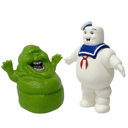 Figurine d'anime Ghostbusters de 13 cm, figurine d'action fantôme de guimauve, figurine de collection fantôme vert Slime, modèle de jouet, cadeaux d'Halloween