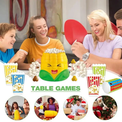 Nouveau jeu de pop-corn amusant, catapulte de maïs, jeux de société pour farces de décompression pour adultes, jouets, attrapez tout le pop-corn !