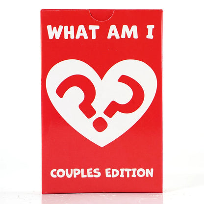 Jeu de cartes pour couples « Que suis-je » Cadeau de Saint-Valentin Femme Mari Petit ami Enterrement de vie de jeune fille Jeux de fête Que suis-je ? Boire si vous avez