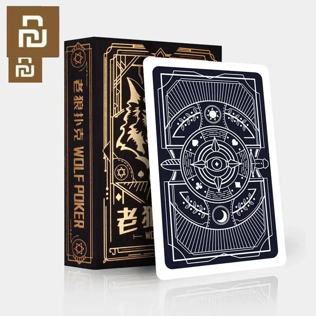 Cartes à jouer Poker Jeu de société Jeu de loup-garou Cartes à jouer Cartes imperméables Jeu de fête pour 3 à 10 personnes