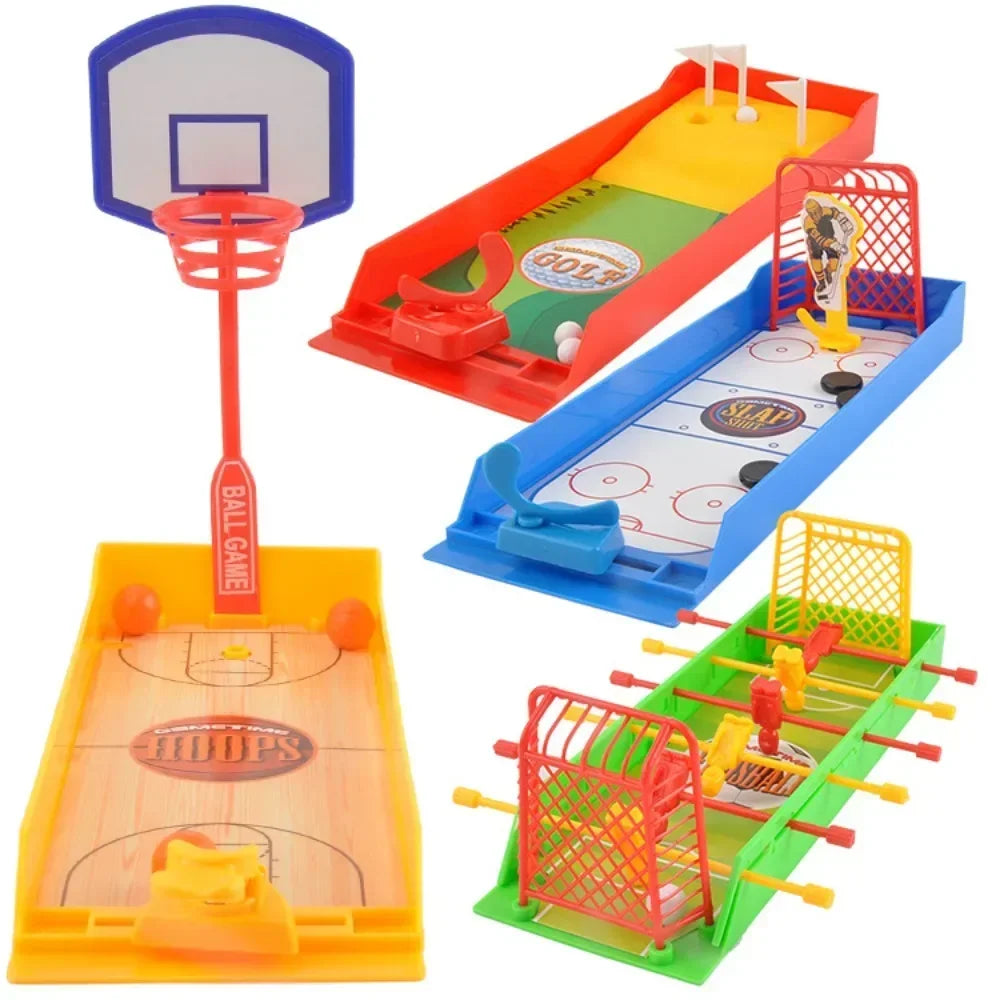 Jeu de basket-ball de bureau en plastique Jeux de tir parent-enfant Jeux de sport Jouet de jeu double récréatif Mini basket-ball à 2 joueurs