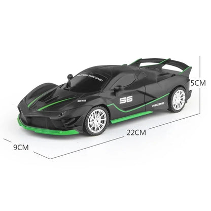 LED Light RC Car Toy 1/18  2.4G Radio Remote Control Cars High Speed Sports Car Stunt Drift Racing Car Toys For Boys Children