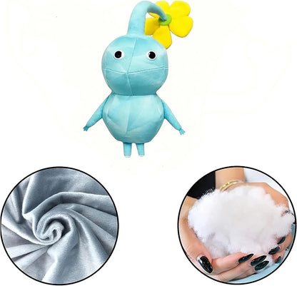 Peluche Pikmin Ice et Oatchi, adorables créatures ressemblant à des plantes pour s'amuser et collectionner. Poupée en peluche douce pour enfants et adultes