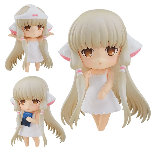 Figurine d'anime Chobits 10 cm #2053 Chii Figurine d'action Kawaii Girl Chi Figurine Ornements de chambre Modèle de collection pour adulte Poupée Jouet Cadeau