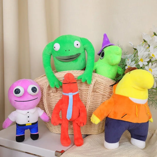 Jouet en peluche Smile Friend - Cadeau - Poupée en peluche Mr. Frog - Kawaii - Décoration de Noël en peluche pour cadeaux de Noël pour enfants