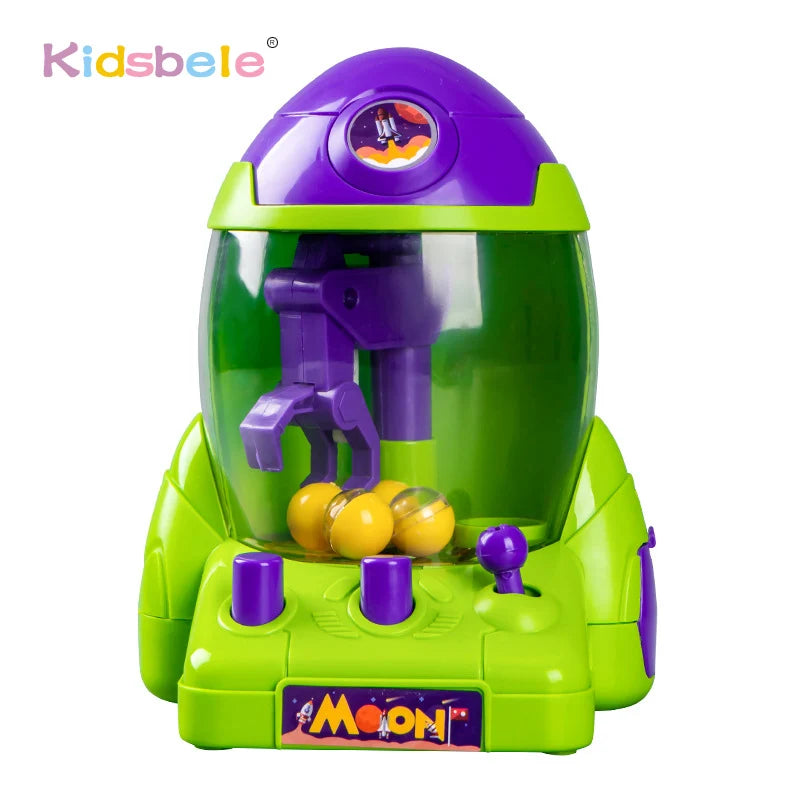 Claw Machine Portable Cute Colorful Shape Space Claw Machine For Kids For Tabletop Rocket Ball Machine Toy