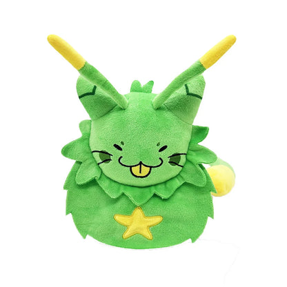 2024 New Gnarpy descubre Internet Juguetes de peluche de gato verde Muñecos de peluche a menudo Almohada Decoración del hogar Muñecas para regalo de cumpleaños