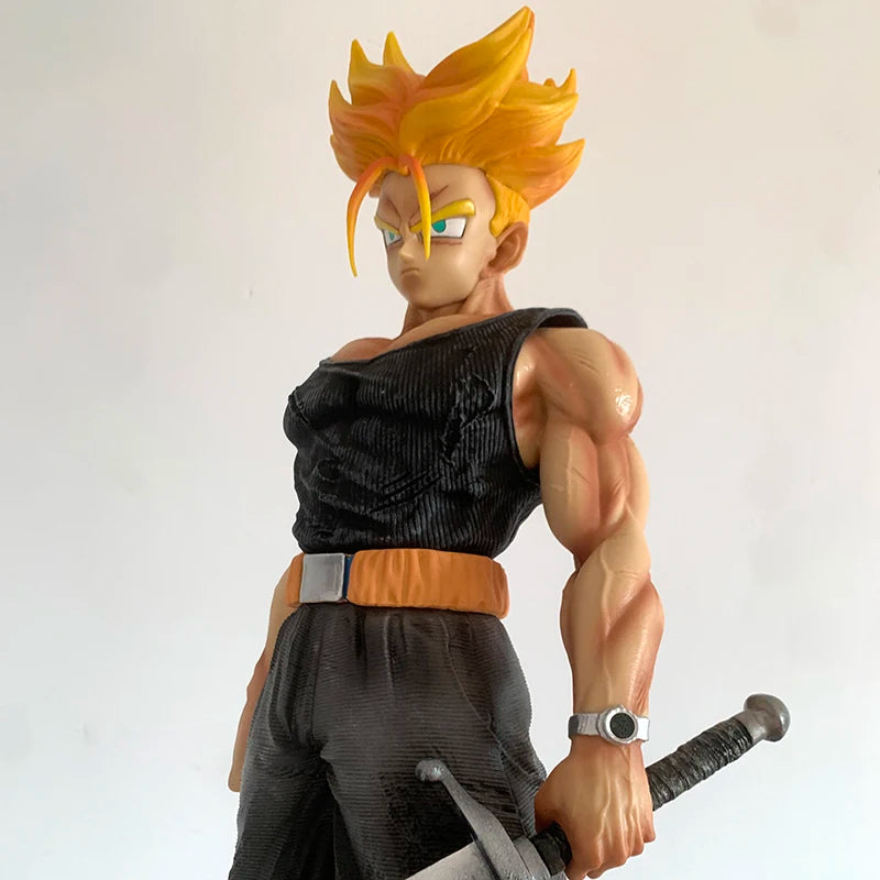 Figura de acción de Trunks de Dragon Ball Z de 30 cm, muñeco GK Super Saiyan, modelo LC Legend of Guild Wars, juguetes de anime Torankusu