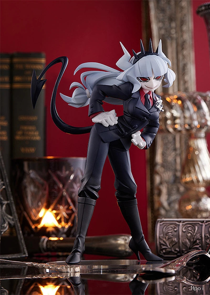 Figurine d'anime POP UP PARADE Helltaker Lucifer de 18 cm Figurines d'action Helltaker Lucifer en PVC pour adultes Modèle de collection Poupée Jouets Cadeaux