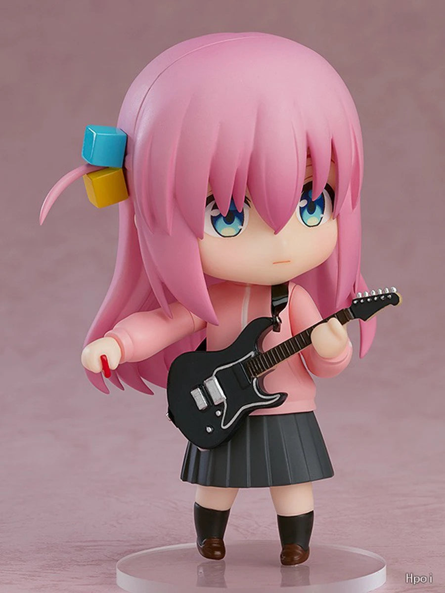 Figurine d'anime BOCCHI THE ROCK ! 10 cm #2069 Gotoh Hitori Figurine d'action Kawaii Guitariste Fille Figurine PVC Modèle de collection Jouets