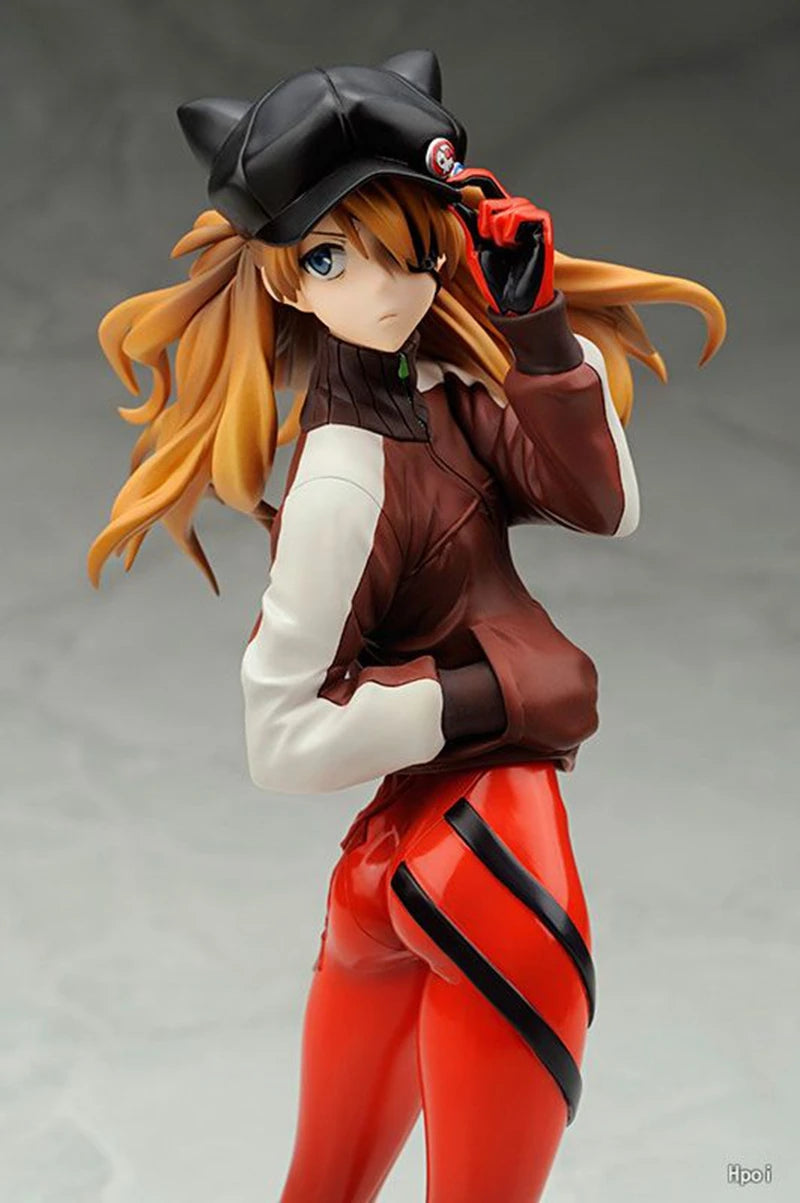 Figura de anime Neon Genesis Evangelion de 22 cm, EVA, Asuka Langley, Soryu, figuras de acción, colección de figuras de Rei Ayanami, modelo de muñeca, juguetes