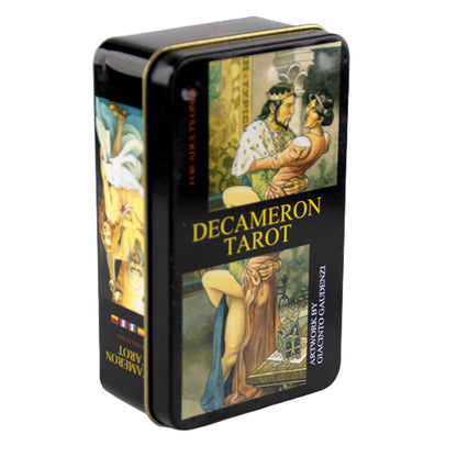 78 feuilles de tarot Decameron 78 feuilles de tarot Decameron Jeu de cartes de tarot Jeu de divination pour débutants et lecteurs experts