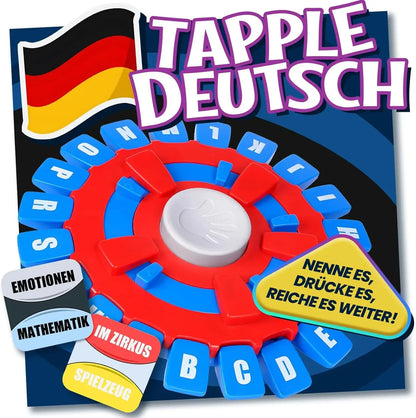 Nouveau jeu de réflexion allemand Tapple Jeu de réflexion sur les mots Jeux de société allemands Jeux de mots pour adultes Enfants Jeu de lettres Deutsch