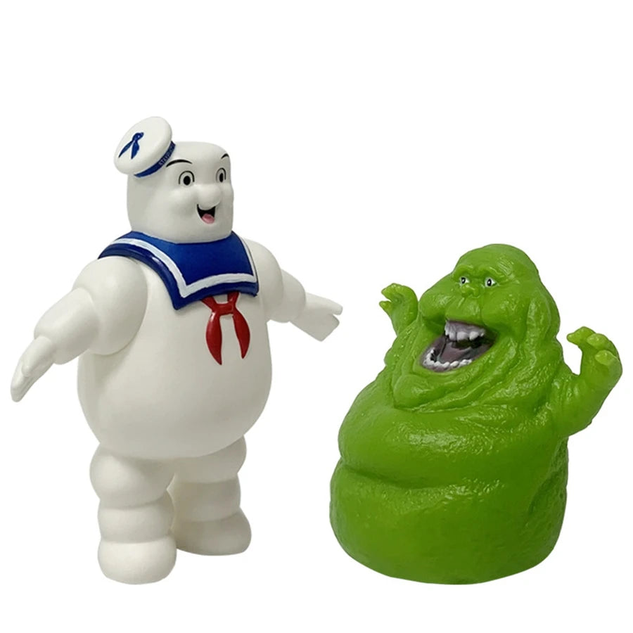 Figurine d'anime Ghostbusters de 13 cm, figurine d'action fantôme de guimauve, figurine de collection fantôme vert Slime, modèle de jouet, cadeaux d'Halloween