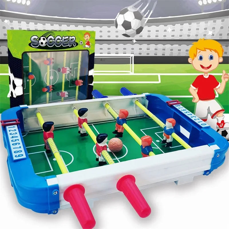 New Table Football Machine Desk Soccer Toys Outdoor Camping Hiking Entertainment Tools Mini Table Game Gifts for Kids Children