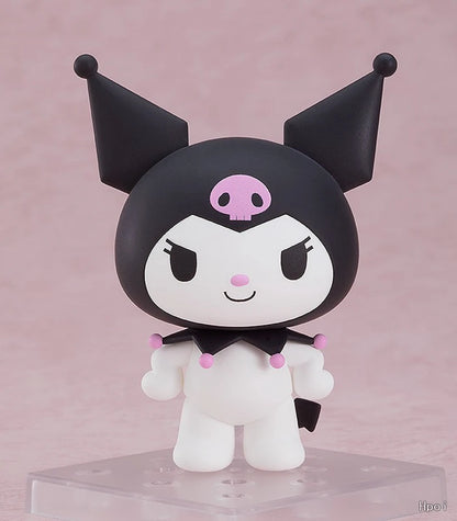 Figurine d'anime My Melody de 10 cm Kawaii #1858 Kuromi Figurines d'action #1857 Melody Figurine PVC Collection Modèle Jouet pour enfants Cadeaux