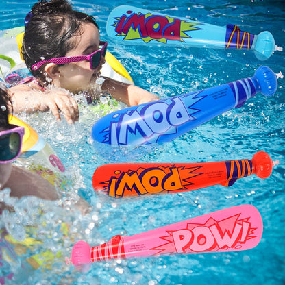 Bate de béisbol inflable de gran tamaño de 42 cm, regalo de fiesta en la piscina, regalo de cumpleaños para niños, juguete de juego de agua, globo inflable para niños, bate de juguete