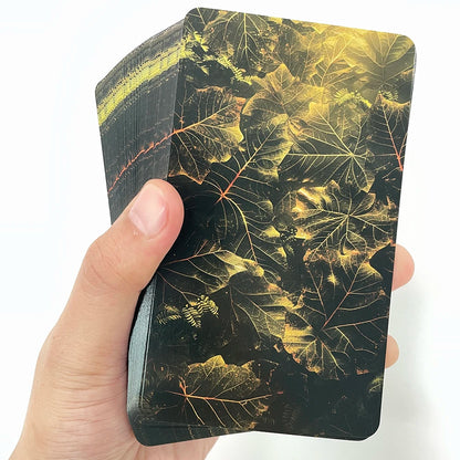 Cartas del oráculo en español e inglés, cartas del tarot El Bosque Desconocido 12x7cm, baraja del tarot Profecía, juguetes de adivinación, cartas de 12x7cm