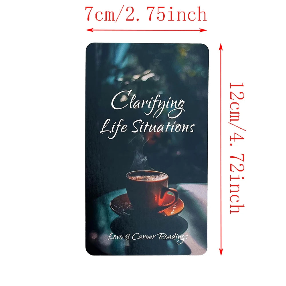 Clarifying Life Situations Oracle Cards, Love and Career Oracle for Beginners, Spiritual Journey, Tarot Cards