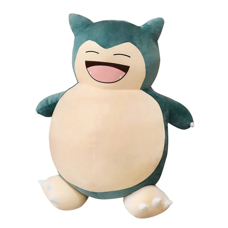 Housse de canapé géante en peluche Pokémon Snorlax 160 cm/150 cm, oreiller Snorlax avec fermeture éclair pour cadeau