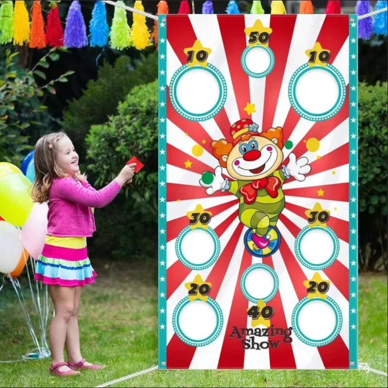 Divertido juego de bolsas de frijoles, juego seguro para lanzar bolsas para adultos y niños, juegos de carnaval para fiestas de Navidad al aire libre, juguetes para niños