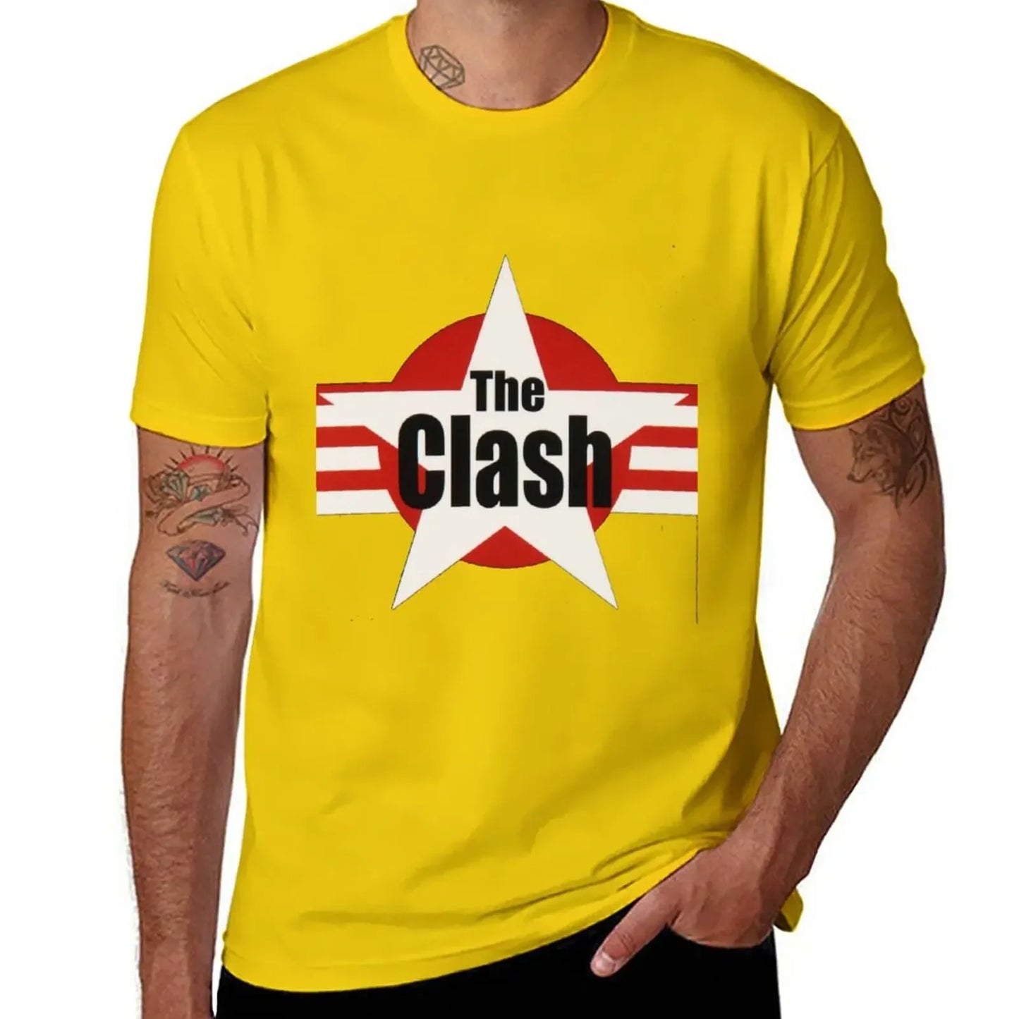 Nouveau T-shirt Clash T-shirts personnalisés Vêtements esthétiques à manches courtes T-shirts amusants T-shirt pour hommes