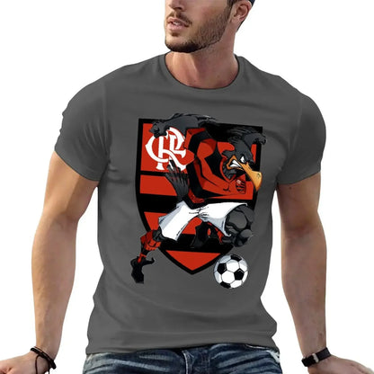 Mascote Flamengo Camiseta personalizada sublime sudor animal prinfor niños hombres ropa