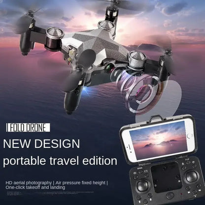 Mini drones 4K professionnels avec caméras HD 720P Photographie UAV Quadcopter Télécommande Avion Cadeau Créatif Valise Jouet