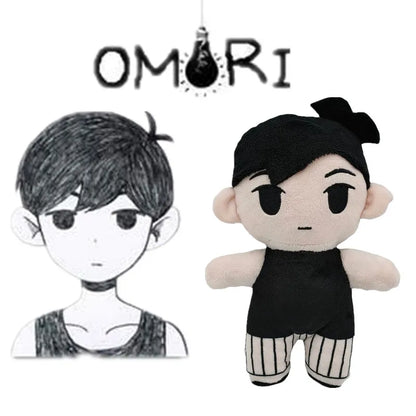 Muñeco de peluche Omori de 8 pulgadas, almohada de dibujos animados, peluches, figuras, lindos regalos, accesorios de cosplay de Omori, juego de merchandising, juguetes de peluche OMORI Sunny