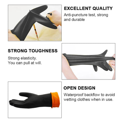 cleaning gloves latex fingers crubbing Rubber kitchen dishwashing kitchen tools washing scrub gloves Silicone self defense luvas