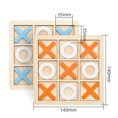 Juguete de madera Montessori, mini juego de ajedrez, juego de interacción, rompecabezas, entrenamiento del cerebro, juguetes educativos tempranos para niños