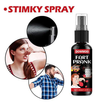 Liquid Fart Gag Prank Joke Spray Can Stink BombSmelly Stinky Gags 30ML Fart Spray Extra Strong Stink Prank Novel Funny Toys