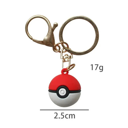 Lot de 20 porte-clés figurines Pokeballs, pendentif, jouet de Noël pour cadeaux