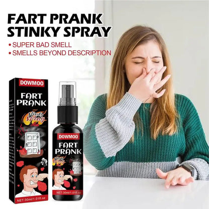 Liquid Fart Gag Prank Joke Spray Can Stink BombSmelly Stinky Gags 30ML Fart Spray Extra Strong Stink Prank Novel Funny Toys