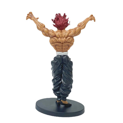 Baki the Grappler hanma baki Hanma Yujirō Hanayama Kaoru Jack Hanma Action Figure Model Collection Toys 22CM