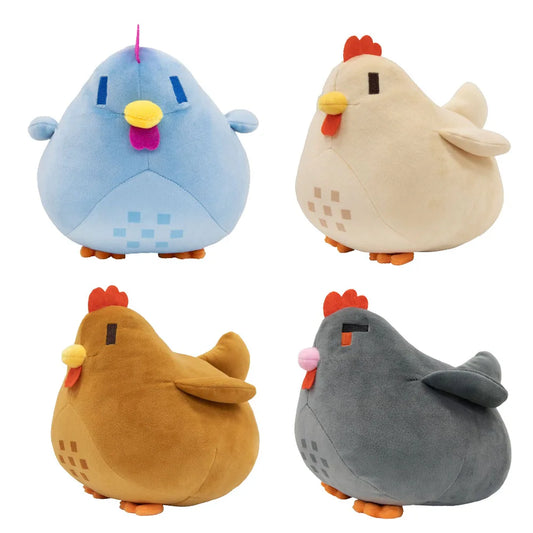 Jouet en peluche de jeu Stardew Valley de 20 cm Kawaii Stardew Valley Chicken Plush Toy Soft Chicken Animal Plush Doll Cute Gift pour les enfants