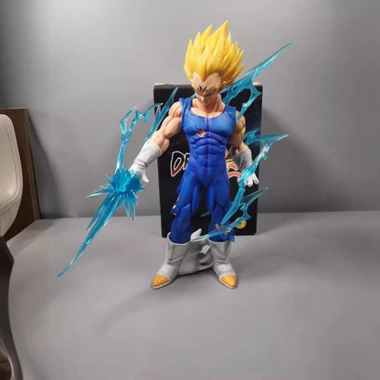 Figura de anime Dragon Ball Z de 28 cm, figura de acción Majin Vegeta, figura GK Super Saiyan Vegeta, modelo de colección para adultos, juguetes, regalos