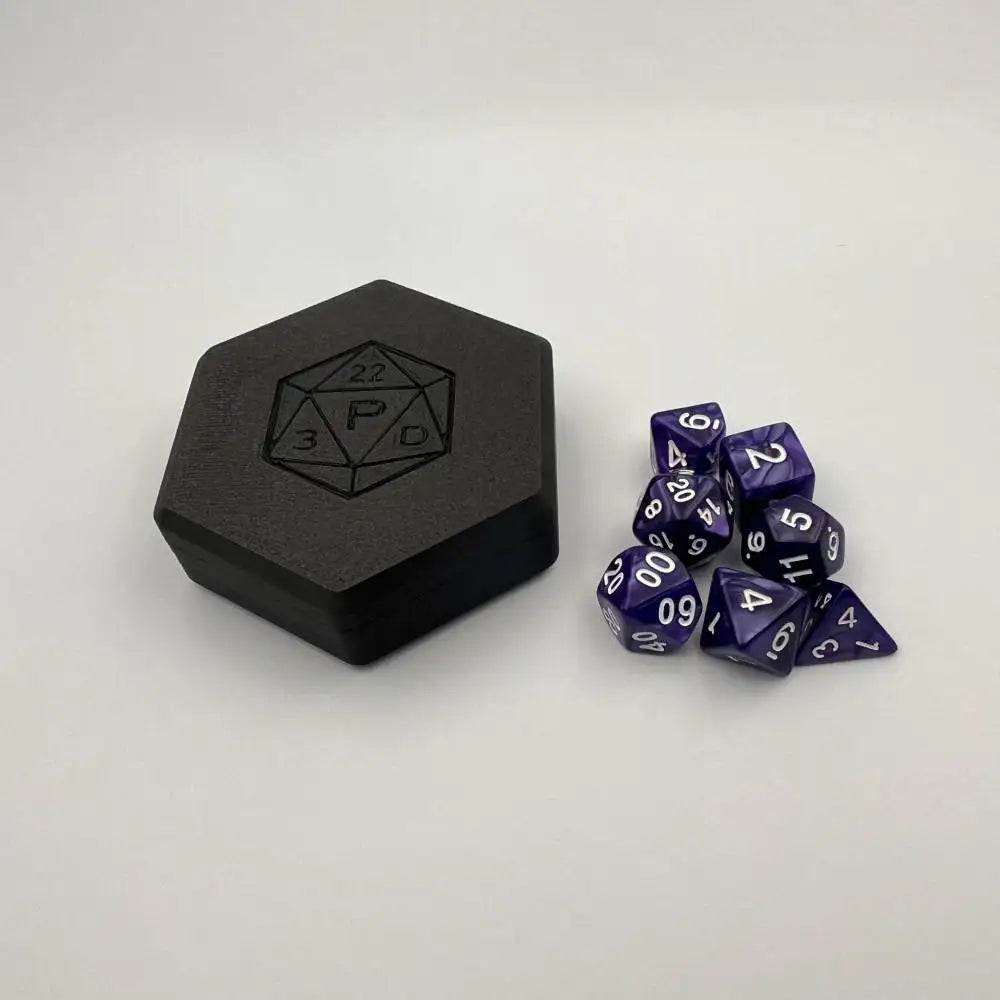 Plateau à dés DnD Boîte à dés en acrylique pour les joueurs de jeux de rôle, pour les donjons et les dragons, boîte de collection de dés, tour de dés pour joueurs de RPG