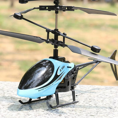 Hélicoptère RC Drone avec jouet volant électrique léger, télécommande radio, avion, jeu d'intérieur et d'extérieur, modèle cadeau, jouet pour enfants