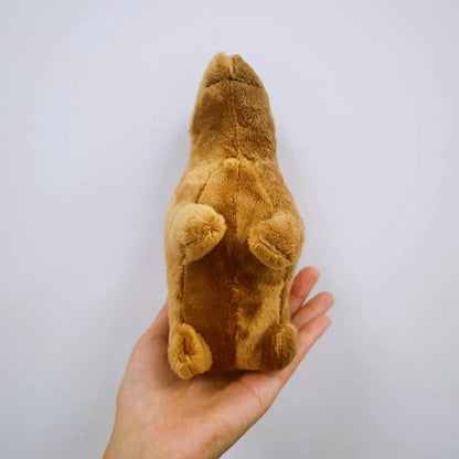 Peluche Capybara de 18 cm, jouet en peluche super doux, mignon, dessin animé, cadeaux pour enfants