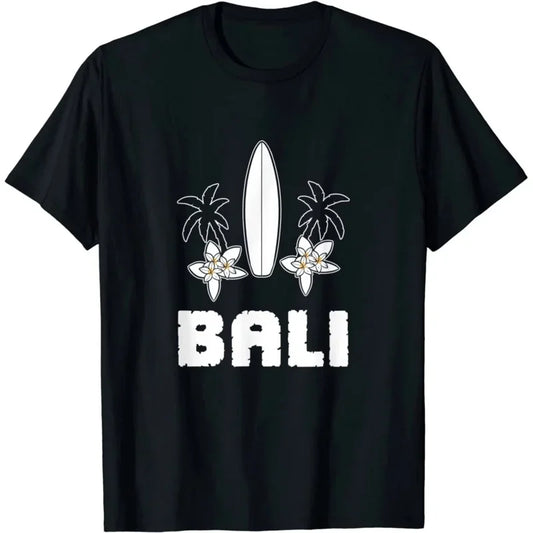 T-shirt fleurs de palmier Bali Indonésie