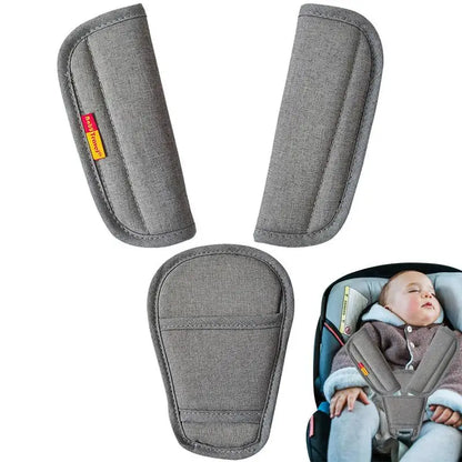 Baby Stroller Shoulder Cover Harness Cover for Belt Strap Pram Baby Stroller with Basket Protection Crotch Seat Belt Cover