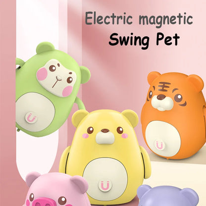 Electronic Toys Dancing Toy Battery Operated Toys for Babys Magnetic Swing Pet Children's Toys Interactive Toy Gift for Girl Boy