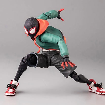 Figurines d'action SV Action Spiderman Miles Morales Collection Sentinel Marvel Spider-Man Into the Spider Verse Figurines Modèle Jouets