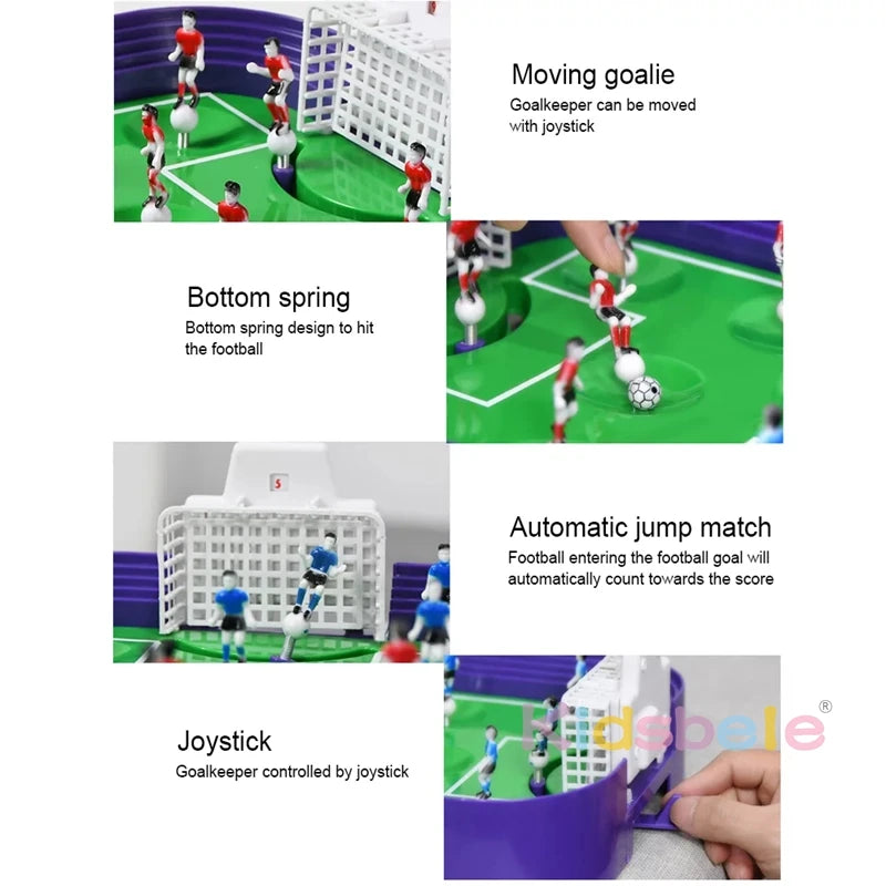 Mini-jeu de football de compétition pour enfants, jeu interactif de bureau, puzzle, jouet, mini-football compétitif