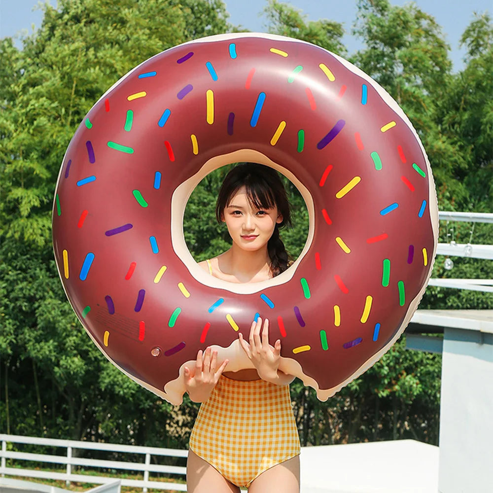 ROOXIN Anneau de natation épais pour enfant et adulte, jouet gonflable, anneau de natation, équipement de parc aquatique